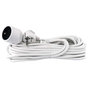 Przedłużacz P0110, 1G z/u, OMY3x1, 10m; biały