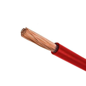 Przewód LgY 1,0 czerwony H05V-K 300/500V jednożyłowy, żyła giętka; ELEKTROKABEL