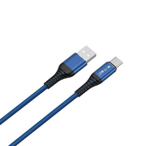 Przewód USB typ C 1,2m niebieski (seria gold); 8633, V-TAC