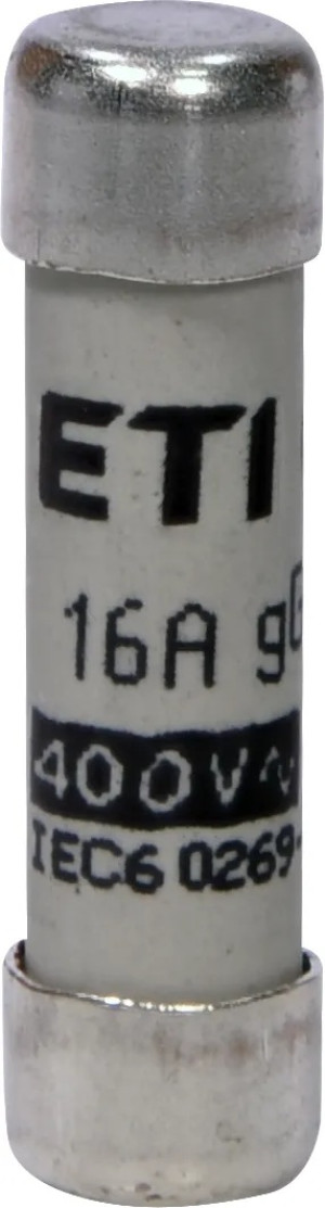 Wkładka topikowa cylindryczna, CH10x38 gG 32A/400V; 002651022, ETI POLAM