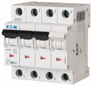 Rozłącznik modułowy 63A 3P+N (możliwy wyzwalacz), ZP-A63/3N; 284909, EATON ELECTRIC