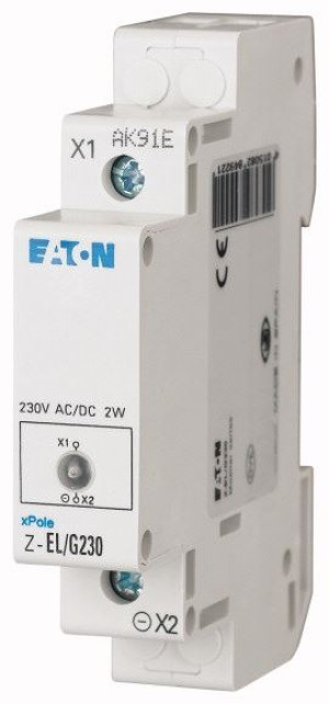 Lampka modułowa 1x zielona 110-240VAC/DC, Z-EL/G230; 284922, EATON ELECTRIC