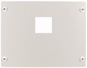 Płyta montażowa 500x600mm stal do montowania NZM/LZM w pionie (BPZ-NZM3-600-MV)
