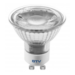 Żarówka GU10 5W LED WW SMD 2835 ciepły biały 3000K 400lm 230V kąt świecenia 38*
