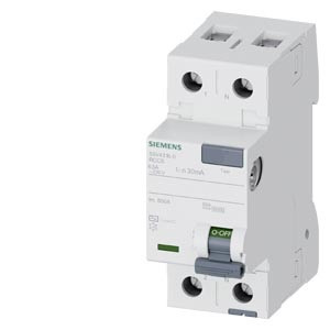 Wyłącznik różnicowoprądowy 2P 63A 30mA typ AC 10kA 230V 2M; 5SV4316-0 SIEMENS