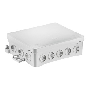 NS9 puszka naścienna z możliwością mocowania na hakach HNS 135x90x40 mm, IP54, kolor szary; 35404102, SIMET