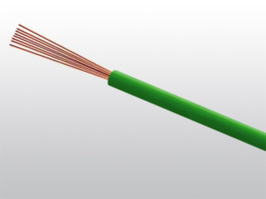 Przewód LgY 0,5 zielony H05V-K jednożyłowy, żyła giętka; ELEKTROKABEL