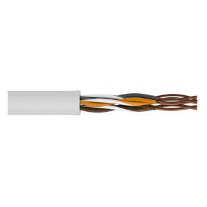 Kabel telekomunikacyjny YTKSY 4X2x0,50, stacyjny, biały, krążek 100m; CET