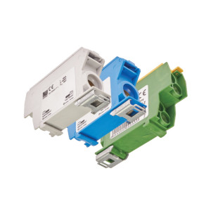Blok rozdzielczy 1x4-70/4x2,5-25mm/Ż-Z żóto-zielony; E.4094/Ż-Z, PAWBOL