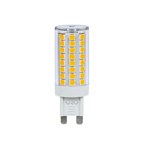 Żarówka LED G9 4,8W 630Lm 4000K neutralna biel 320° Fi13,5x56 kształt pastylkowy, klasa energetyczna E; LED-POL