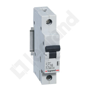 Wyłącznik nadprądowy 1P C 16A 6kA AC, S301 RX3; 419202 LEGRAND