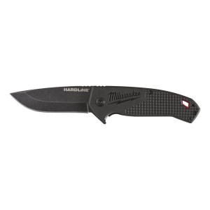 Nóż składany gładki HARDLINE 76mm D2 steel MILWAUKEE