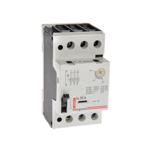 Wyłącznik silnikowy 3P 9kW 14-20A M 250 20 A; 606811, LEGRAND