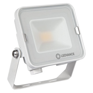 Naświetlacz LED 10W 1000lm 230V, 4000K neutralna biel 100°x100° , obudowa: 114x109x29 IP65 IK07 biała, gwar.3lata; 4058075574618, LEDVANCE