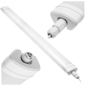 Oprawa hermetyczna OMNIA LED MAX BIS, 90W, 9000lm, 150cm, AC175-250V, 50-60Hz, IP65, 4000K neutralna biel; LD-OMN150B-90M, GTV