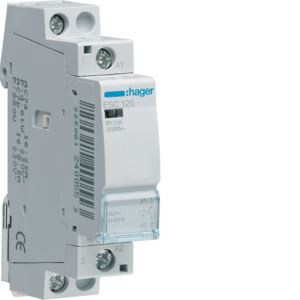 Stycznik 230VAC 1NO 25A AC-7a/b, modułowy 1M; ESC125, HAGER