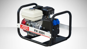 FOGO Agregat generator prądotwórczy FH3001, moc znamionowa 2,7kVA / zbiornik 3,1l benzyna / 96dB / silnik HONDA