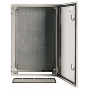 Obudowa metalowa elektryczna IP66 600x400x250mm (wys x szer x gł) z płytą montażową 570x350mm, CS-64/250; 111694, EATON