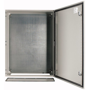 Obudowa metalowa IP66 800x600x250mm (wys x szer x gł) z płytą montażową 770x550mm, CS-86/250; 111707, EATON
