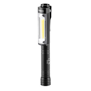 Lampa warsztatowa, latarka inspekcyjna bateryjna 3xAA, 400lm LED COB; 99-045 NEO