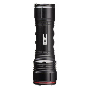 Latarka metalowa LED 500 lm 4× AAA z zoomem