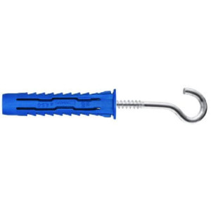 Kołek uniwersalny 4ALL 10x50mm z hakiem sufitowym, blister=6szt; R-S3-4ALL-10S/6 RAWLPLUG