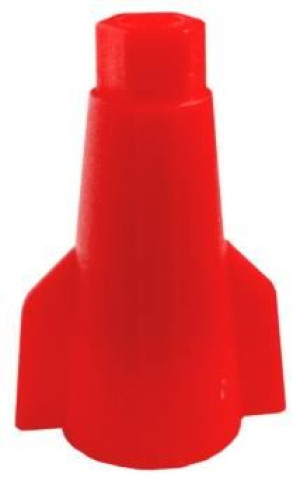 Złączka skrętna 1x1-6mm2, ZSE1-1.0/6.0c, czerwony (100szt)