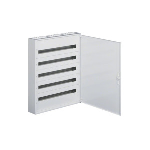 Rozdzielnica modułowa natynkowa 5x36M (180 modułów) IP30, kompletna z zaciskami; FW536WT, HAGER