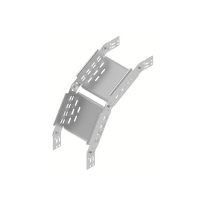 Łuk przegubowy korytka szerokość 400mm wysokość 60mm, grubość blachy 1,0mm, LLFJ400H60; 166540 BAKS