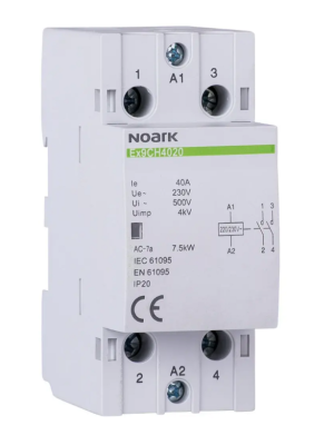 Stycznik modułowy 40A 1NO+1NC 40A/230V 50/60Hz 102418 NOARK