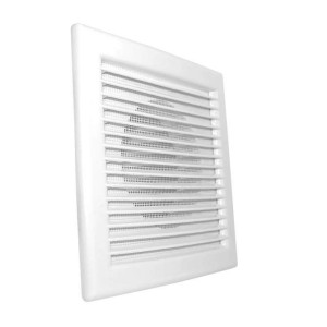 Kratka wentylacyjna lux wentylator fi99mm, wymiary zewn: 175x175x33mm, biały, DL/100 RW; 007-0163, DOSPEL