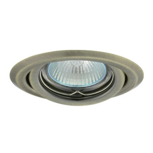 Oprawa sufitowa punktowa ARGUS CT-2115-BR/M regulowana, okrągła, matowy mosiądz