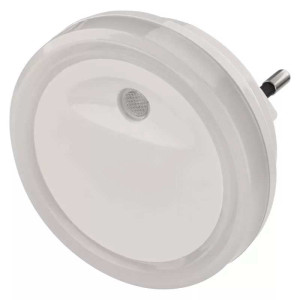 Lampka nocna LED do gniazdka 230V z czujnikiem zmierzchu, 5lm