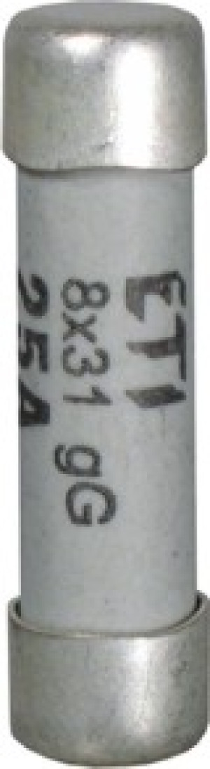 Wkładka bezpiecznikowa cylindryczna 8x32mm 20A gG 400V, CH8x32 gG 20A/400V; ETI