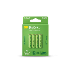 Akumulatorek niklowo-wodorkowy NiMH, AAA, 1,2V, 950mAh, blister 4szt.; GP BATTERY