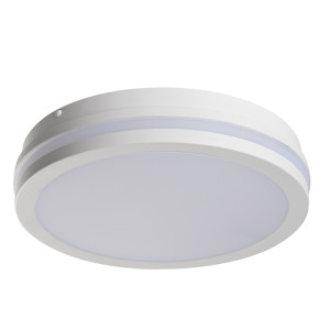 Plafoniera LED 24/30Wz czujnikiem ruchu max.3230 / 3530 / 3460lm, barwa CCT 3000/3500/4000K, IP65, okrągła biała, BENO 24-30W CCT-O-SEW; 38785, KANLUX