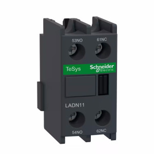 Styki pomocnicze 1NO+1NC (1Z+1R), montaż czołowy, zaciski śrubowe, LC1; LADN11, SCHNEIDER ELECTRIC