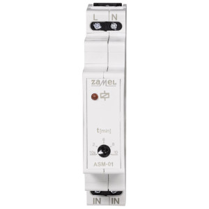 ASM-01 automat schodowy 16A 10s-10min 230VAC TH35 1M