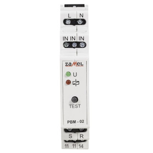 Przekaźnik bistabilny 230VAC TH35 1M PBM-02