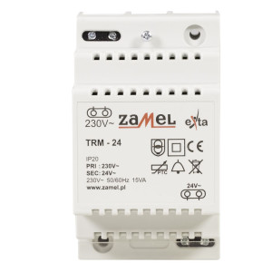 TRM-24 TRANSFORMATOR 230/24V AC 15VA
