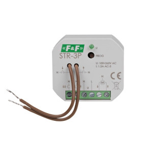 Sterownik rolet do silników AC 100÷265V AC; STR-3P, F&F