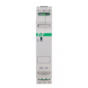 Przekaźnik elektromagnetyczny 1P 16A 230VAC 1M, styk: 1P - przełączny; 1PK-1P-230V, F&F