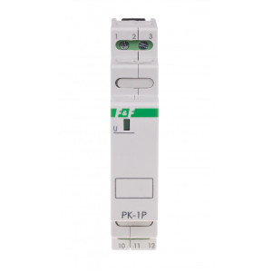 Przekaźnik elektromagnetyczny 1P 16A 24V AC/DC montaż na szynie TH 1M; PK-1P-24V, F&F