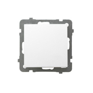 AS Łącznik jednobiegunowy 10A 250V IP20, zaciski gwintowe, biały; ŁP-1G/m/00, OSPEL