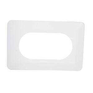 Osłona ściany podwójna, biała, OSX-220-BIA