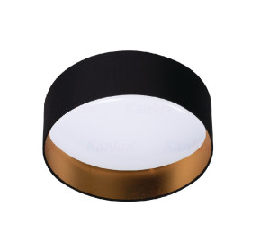 Plafoniera LED RIFA LED 17,5W NW 4000K 1500lm IP20 B/G czarny / złoty