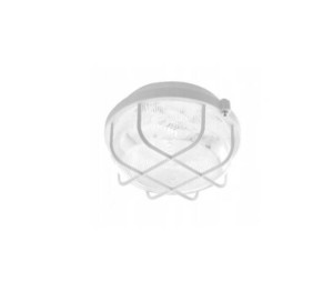 Oprawa kanałowa LED ROUND LED HV 210mm 5W 620lm, barwa światła neutralna biel 4000K, obudowa IP44 IK06 biała, klosz PC kratka; 948138, LENA LIGHTING