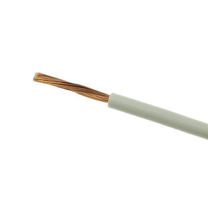 Przewód LgY 0,5 biały H05V-K jednożyłowy, żyła giętka, ELEKTROKABEL