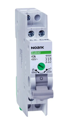 Rozłącznik izolacyjny 4P 40A Ex9I40 typu slim 101394 NOARK ELECTRIC
