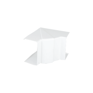 CONNECT Regulowany kąt wewnętrzny CABLOPLUS 130×55mm czysta biel